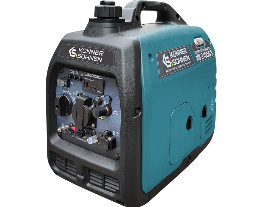 Генератор інверторний газобензиновий Könner&Söhnen KS 2100iG S, фото 1