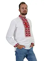 Вишиванка чоловіча Світозар (льон білий)