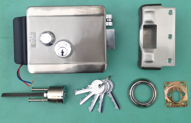 Замок для откатных ворот. Замок для раздвижных дверей. APECS. Замок для ...