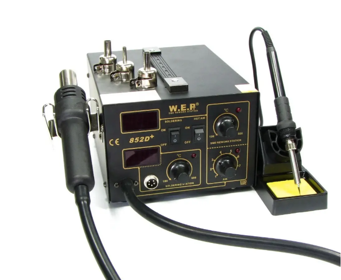Паяльна станція WEP 852D+ компресорна
