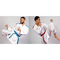 Комплект кімоно (2 куртки й 1 штани) SMAI Pro Fighter Kumite WKF Approved | білий | AS-054PACK