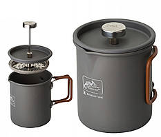 Прес кавовий 600 мл Helikon Camp French Press портативний туристичний для походу туризму W_2462