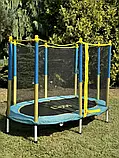 Батут манеж дитячий WCG Oval овальний діаметр 170x107 см для дітей W_2472, фото 2
