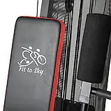 Силова станція FitToSky ES-402 65кг багатофункціональний тренажер для дому спортзалу W_2474, фото 9