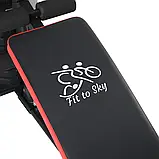 Силова станція FitToSky ES-409 65 кг багатофункціональний тренажер для дому спортзалу W_2475, фото 3