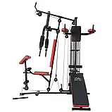 Силова станція FitToSky ES-409 65 кг багатофункціональний тренажер для дому спортзалу W_2475, фото 7