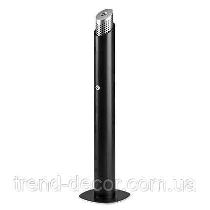 Урна попільничка вулична підлогова Trend Decor 001 нержавіюча сталь 3л, фото 1