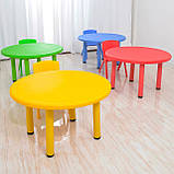 Дитячий круглий столик Terrio Салатовий, фото 2