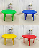 Дитячий круглий столик Terrio Салатовий, фото 6