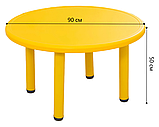 Дитячий круглий столик Terrio Салатовий, фото 7