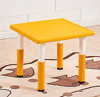 Дитячий регульований столик Terrio Жовтий