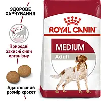 Royal Canin MEDIUM ADULT (СОБАКИ СЕРЕДНІХ ПОРОД) корм для собак 15 кг