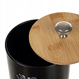 Набір ємностей для кухні 4 штуки для кави, чаю, цукру та солі Ruhhy (24578), фото 6