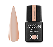 Гель-лак для нігтів Moon Full Vitrage Color Gel 09 Персиковий туман, 8 мл