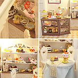 Румбокс Кондитерська Щастя Cake Shop DIY Book Nook Kit Інтер'єрний конструктор TD-25, фото 5