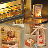 Румбокс Кондитерська Щастя Cake Shop DIY Book Nook Kit Інтер'єрний конструктор TD-25, фото 6