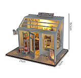 Румбокс Кондитерська Щастя Cake Shop DIY Book Nook Kit Інтер'єрний конструктор TD-25, фото 7