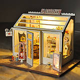 Румбокс Кондитерська Щастя Cake Shop DIY Book Nook Kit Інтер'єрний конструктор TD-25, фото 9