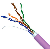 Кабель сетевой Digitus F/UTP 305м, cat 6, CU, AWG23/1, LSZH-1, violet (DK-1623-VH-305)
