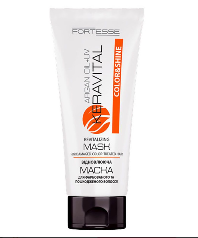 Маска FORTESSE Kera Vital Color&Shine з аргановою олією 200мл (4823115504470), фото 1