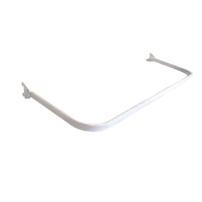 Дуга в Рейку овальна Біла Сіра 90 см