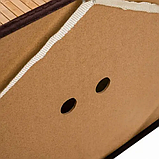 Бамбуковий кошик для білизни - два відділення Ruhhy 24269 - 100 л, фото 8