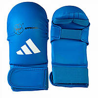 Рукавиці для карате з ліцензією WKF | синій | ADIDAS 661.22 original Акція Знаменка