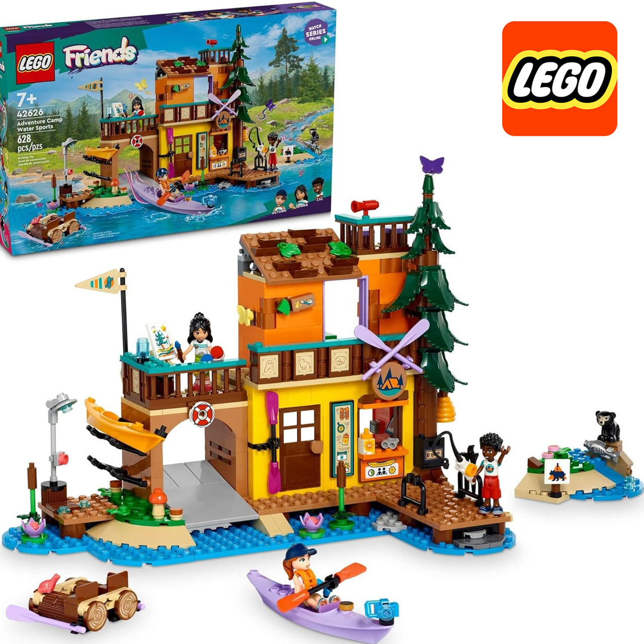 Конструктор Лего Френдс Спортивний табір водний спорт Lego Friends 42626