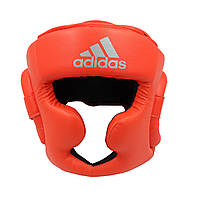 Шолом боксерський Speed Super Pro Training Extra Protect | яскраво-червоне/срібло | ADIDAS ADISBHG041 original