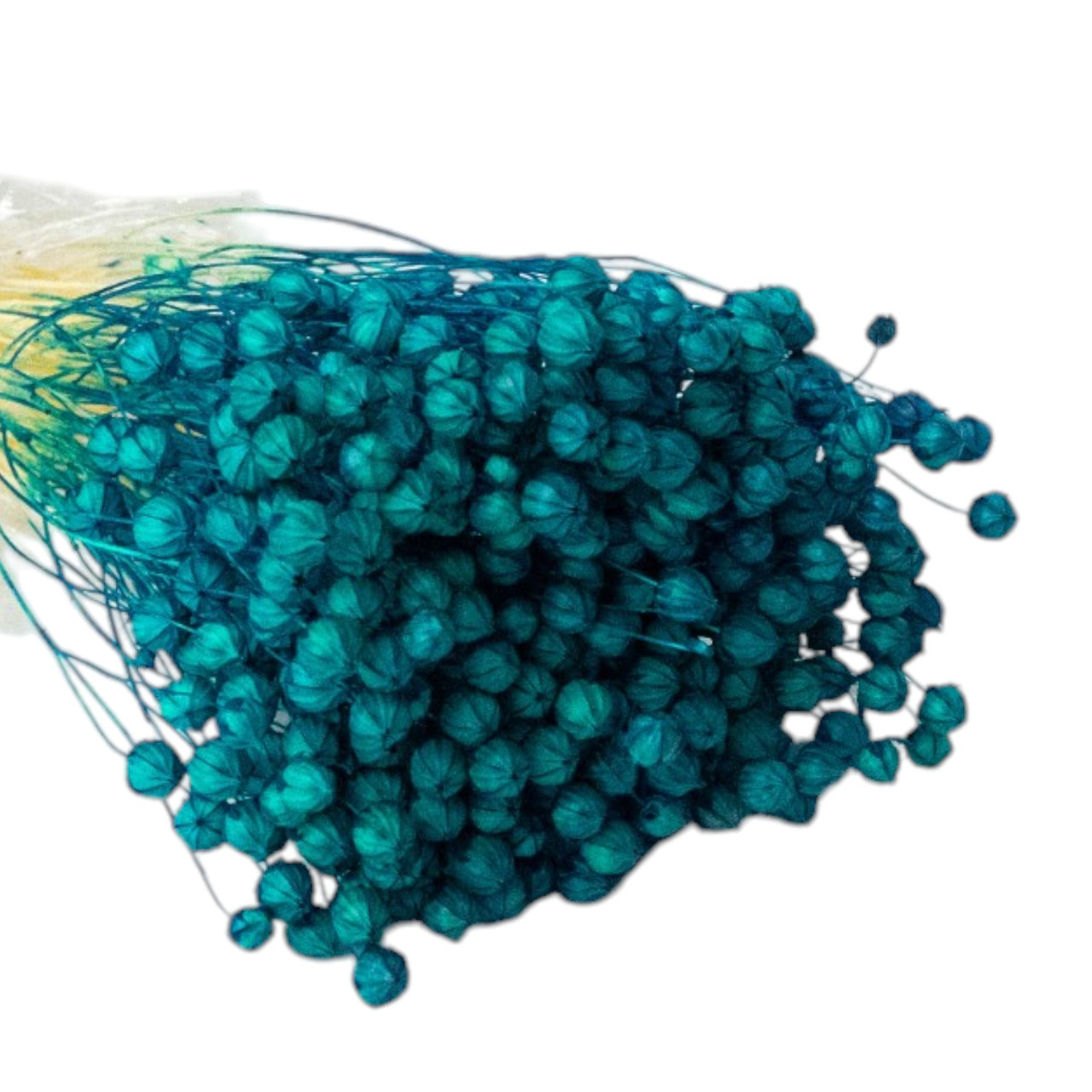 Льон фарбований (синій +-50 г)