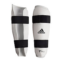 Захист гомілки для Тхеквондо з ліцензією WT | біла | ADIDAS ADITSP01 original Акція Значок