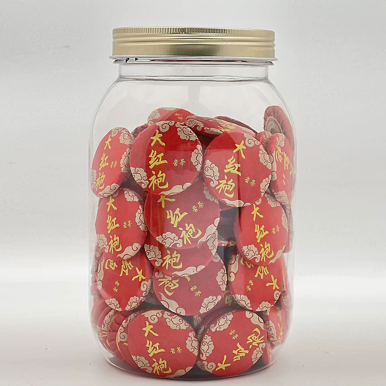 Порційний чай Да Хун Пао 500 г, чорний пресований чай Wuyishan Dahongpao ≈100 шт.