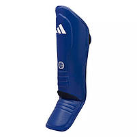 Захист гомілки та стопи з ліцензією Wako Semi Contact | синій | ADIDAS WAKOGSS11 original Акція Знаменижка