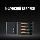 Популярний! Зарядний пристрій для акумуляторів Duracell CEF27 + 2 rechar AA1300mAh + 2 rechar AAA750mAh (5001374) - Краща якість, фото 5