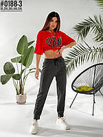 Жіночі штани джогери розмірний ряд xl,2xl,3xl,4xl,5xl