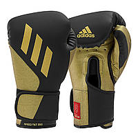 Перчатки боксерские Adidas Speed Tilt 350 | черно/золотые | Adidas SPD350VTG original Акція Знижка