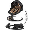 Заколисуючий центр 2в1 Kidwell Reve black/gold, фото 10