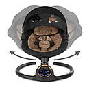 Заколисуючий центр 2в1 Kidwell Reve black/gold, фото 4