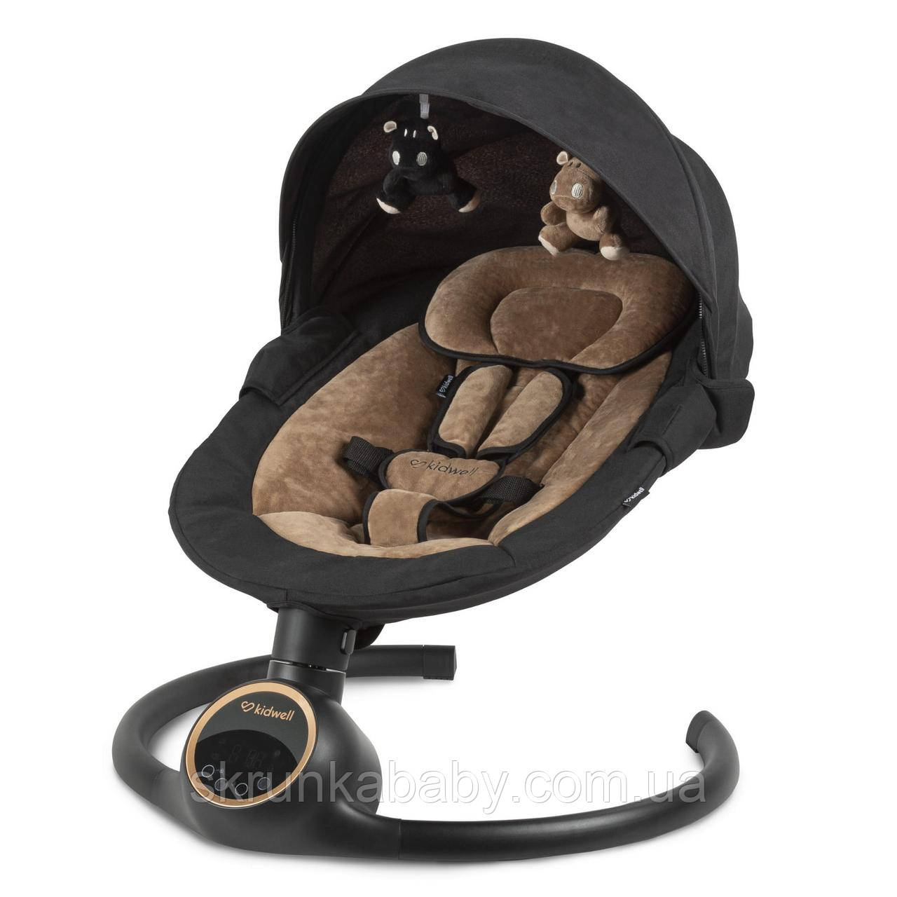 Заколисуючий центр 2в1 Kidwell Reve black/gold
