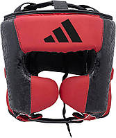 Шлем боксерский Adidas Combat 50 | черно/красный | ADIC50HG ADIDAS original Акція Знижка