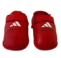 Захист стопи з ліцензією WKF | червона | Adidas 661.50 original Акція Значок