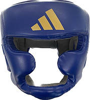 Шлем боксерский Adidas Speed Super Pro Headguard | сине/золотой | ADIDAS ADISBHG041 original Акція Знижка