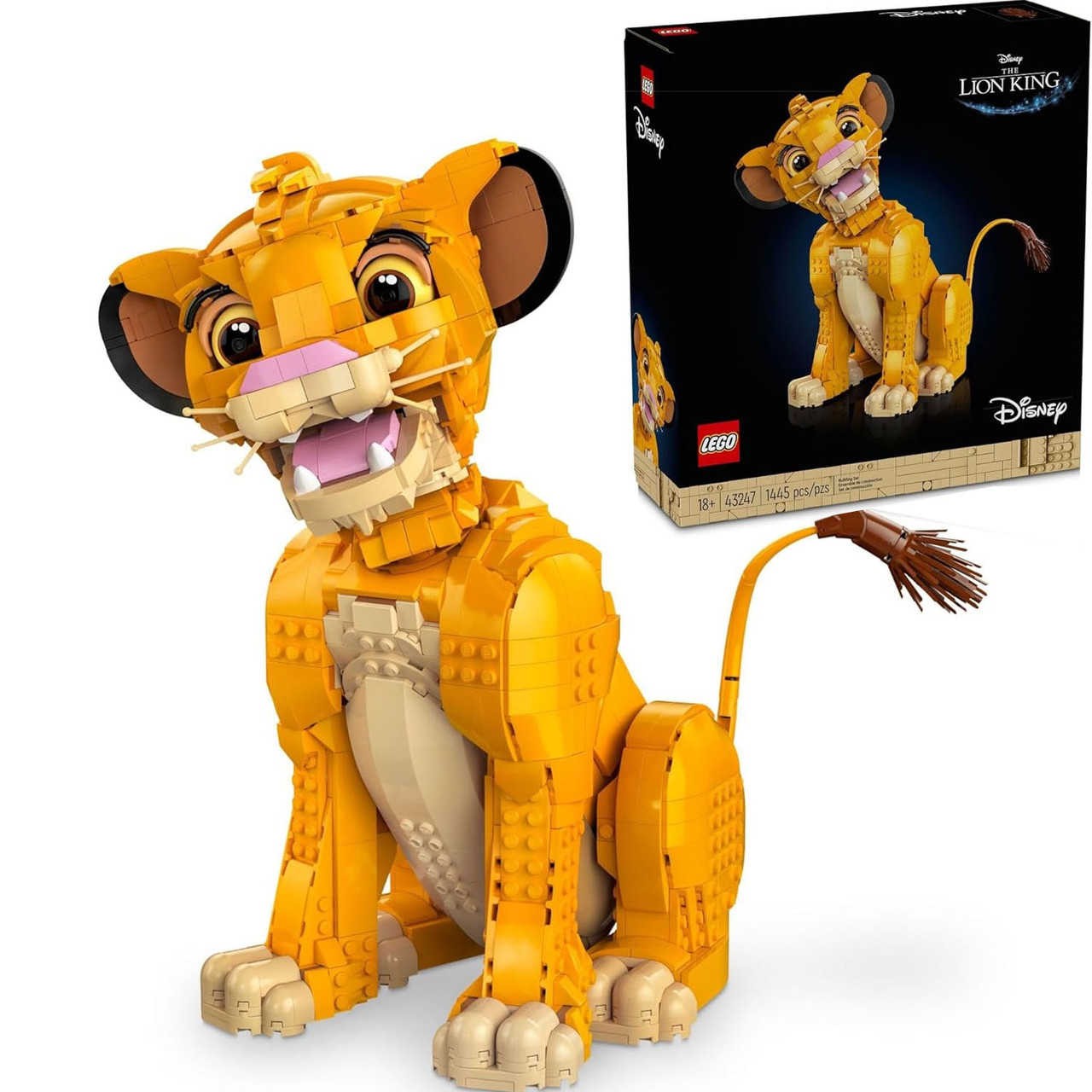 Конструктор Лего Дісней Молодий Сімба король лев Lego Disney 43247