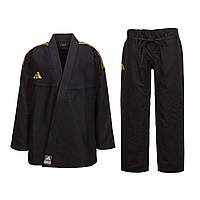 Кімоно для джиу-джитсу ChaIIenge | чорний/золотий | ADIDAS JJ350_2_0_P BL original Акція Знаменка
