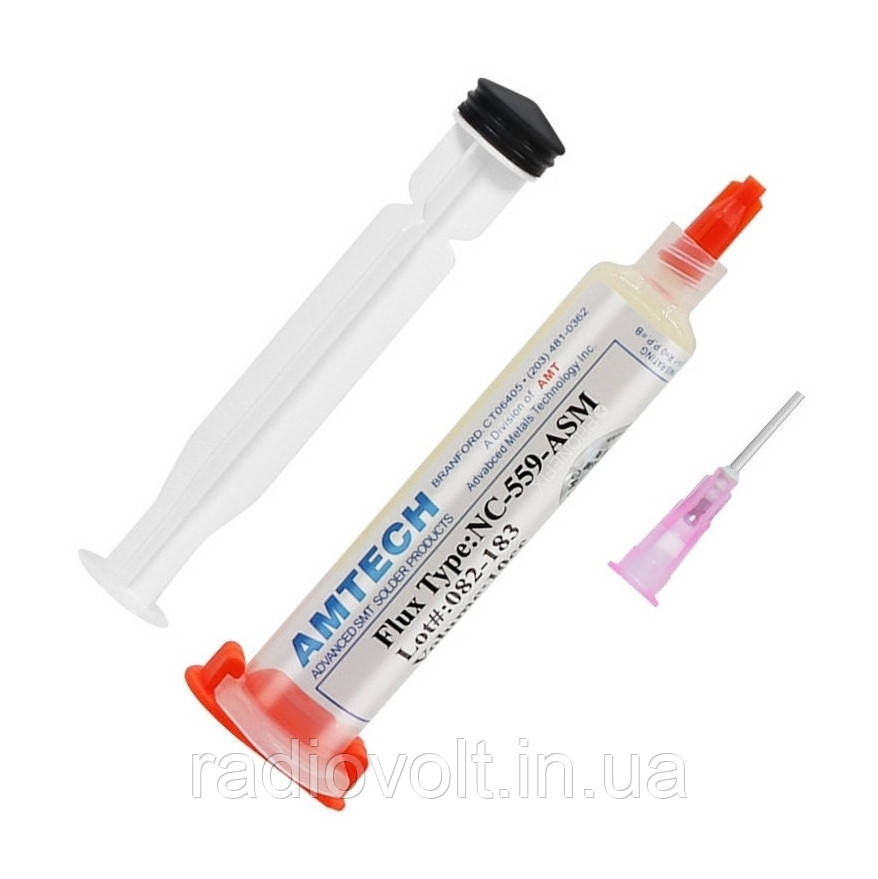 Гель - флюс NC-559-ASM 10CC, 10мл + голка