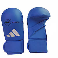 Рукавиці для карате з ліцензією WKF | синій | ADIDAS 661_22_20 original Акція Значок