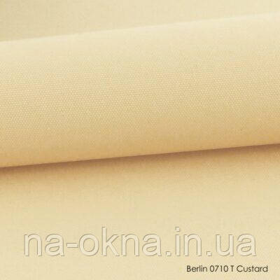 Ролета Besta Берлін, відкрита 40 х 185 см, Custard (0710)