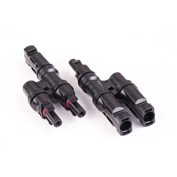 Конектор подвійний MC4 T-Brash Connector на 1000В, фото 1