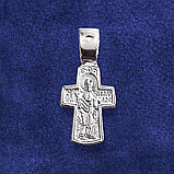 Хрестик срібний 2.16 г, фото 2