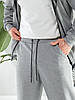 Чоловічий спортивний костюм сірий, фото 7